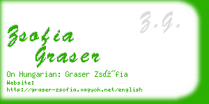 zsofia graser business card